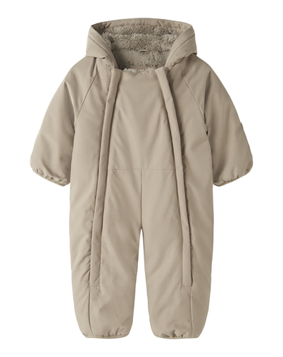 Name It - NBNSnow05 Solid Flyverdragt - Silver Mink